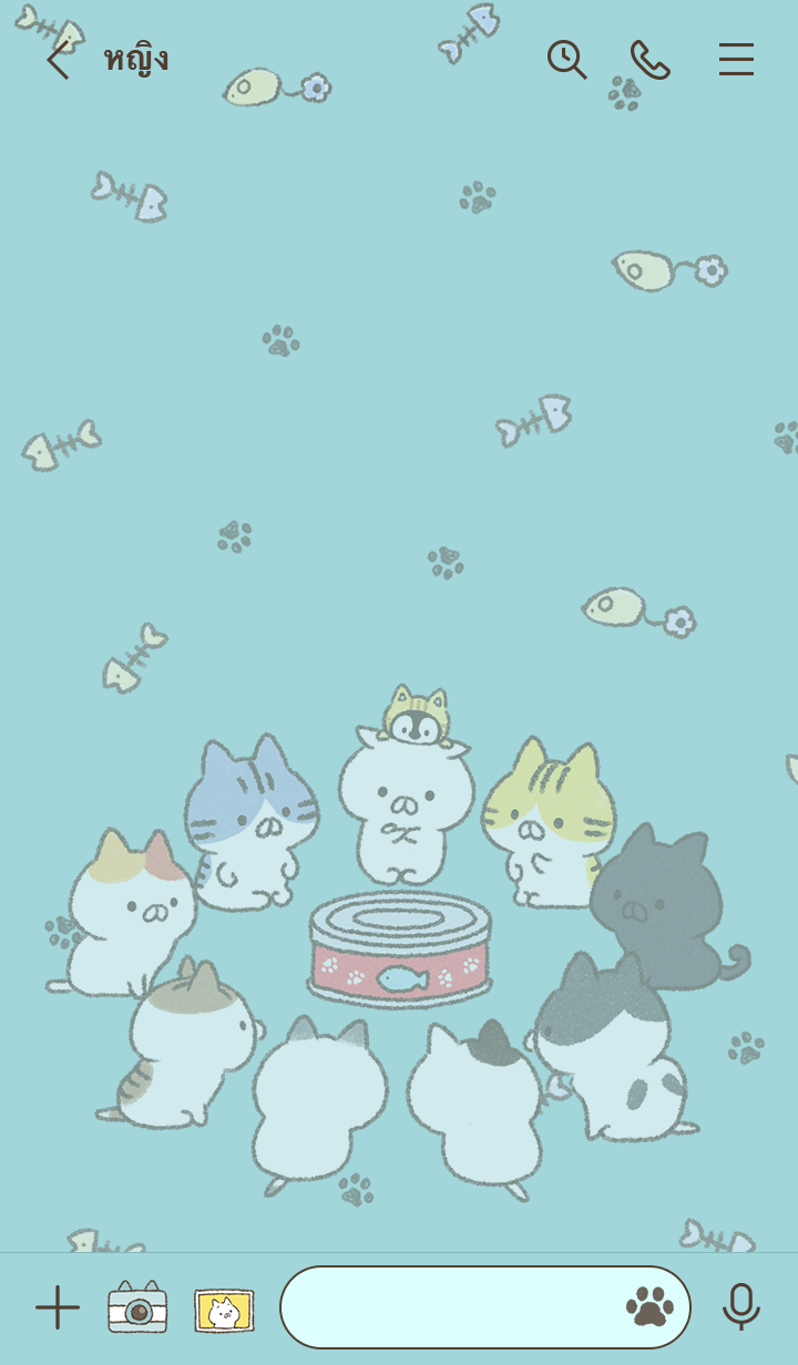 penguin and cat days รวมพลแมว รูปที่ 2