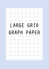 LARGE BLACK GRID GRAPH PAPER-BLUE GRAYj