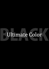 Ultimate Color Black