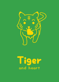 Tiger & heart Parot GRN