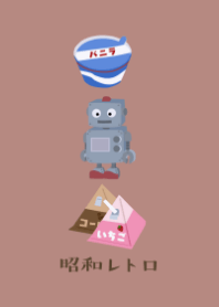 Retro motif / snacks and toys ver.2