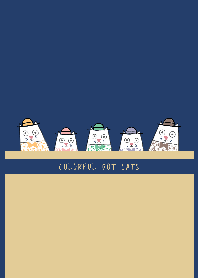 COLORFUL DOT CATS