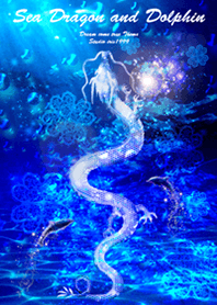 Sea Dragon and Dolphin