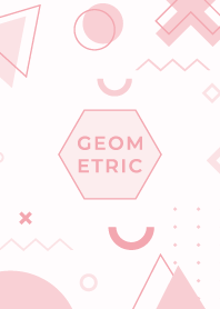 Geometric Flat Carousel Pink