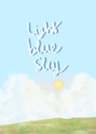 Light blue sky