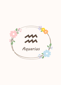 Temperament flowers.Aquarius