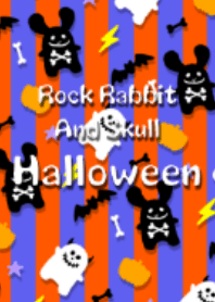 Rock rabbit and skull@ halloween2019
