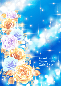 Good luck! Summer Blue & Gold Rose
