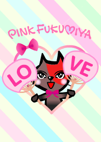 Cute red brown cat /Hand fan themes