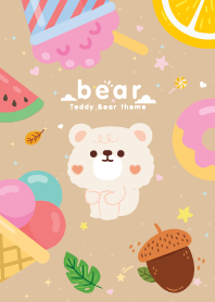 Teddy Bear Minimal Brown