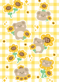 Baby bear sunflower v.9