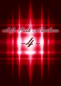 Life Path Numbers -4-Red