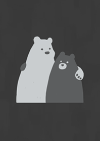 Order bear - B&W