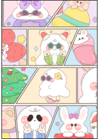 little ghost cartoon