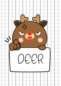 Simple Angry Deer