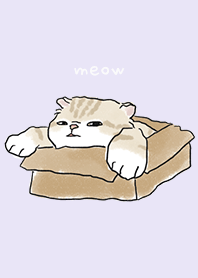 neko drawing4 - light purple