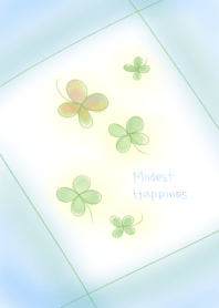 小さな幸せ♡四つ葉のクローバー