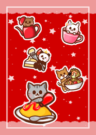 5 Animals! -red-