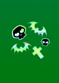 Halloween Green Blue