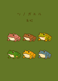 我養的角蛙(抹茶綠色)