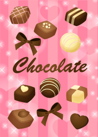 バレンタイン★チョコレート ピンク