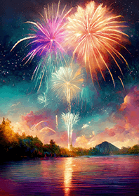 Beautiful Fireworks Theme#682