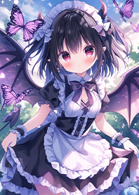 Maid devil in the purple garden JP