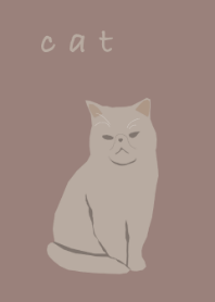 cat - dusty color