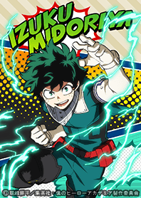 My Hero Academia Izuku Midoriya Ver Line Theme Line Store