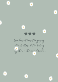 Daisy Days :green beige