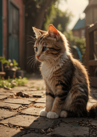 Cats run wild #JVNaS029.