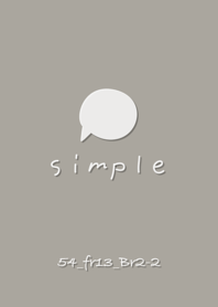 SIMPLE54 FR13 smoky ash brown2-2