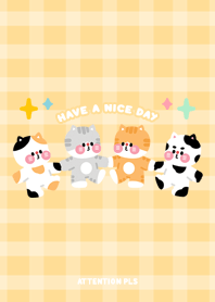 Have a nice day with meow