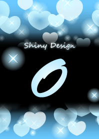 O-Initial-Light blue Heart