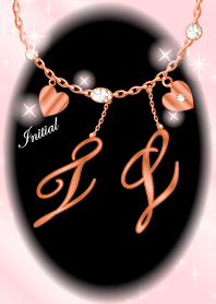 【T&L】イニシャル運気UP!ピンクゴールド