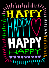 HAPPY letters