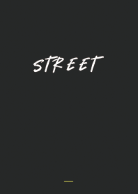 黒と黄色 : ストリート文字