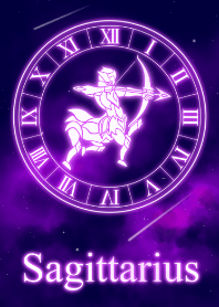 -Sagittarius purple time wold-