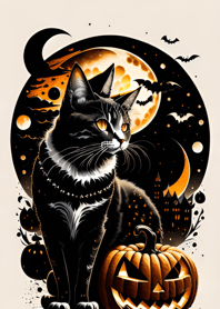 halloween cat 9cd688