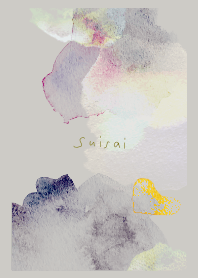 Watercolor theme. puddle