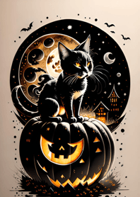halloween cat Ca47f8