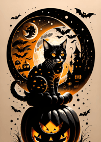 cat halloween 997dE1