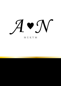 Initial A♡N