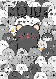 Outstanding Black Mouse theme