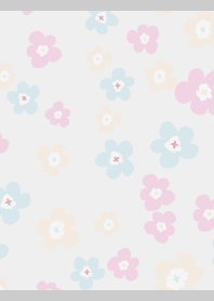 Northern Flowers8 on gray