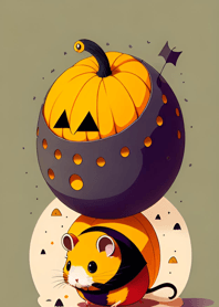 Halloween Hamster C143fE