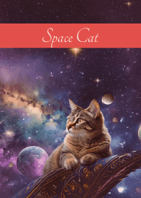 Space Cat on red JP