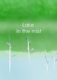 Lake in the mist