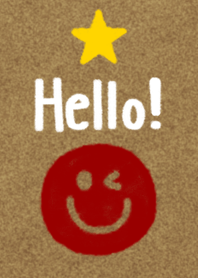 ハロー！ニコちゃん(ボルドー)