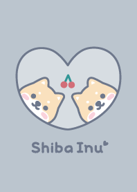 Shiba Inu Cherry - Dullness Blue